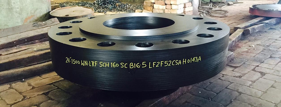 original photograph of Weld Neck Flanges at our factory in india